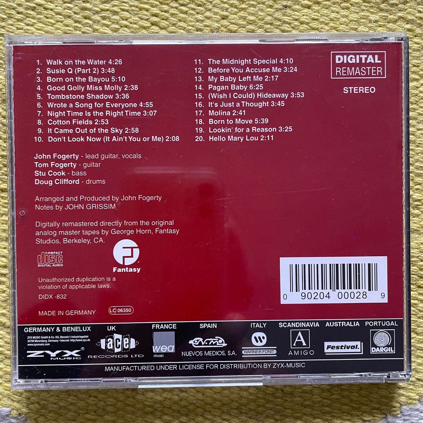 CDs: CREEDENCE CLEARWATER REVIVAL CCR-CHRONICLE 2 – Gebraucht aus Rorschacherberg von CD-Roli 1