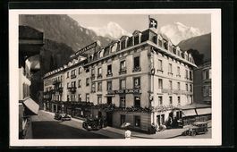 AK Interlaken, Hotel weisses Kreuz