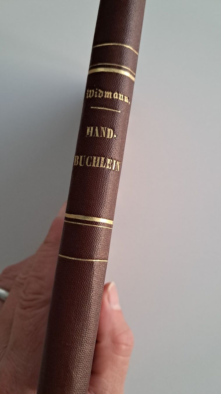 Libri: Antikes "Handbüchlein der Harmonielehre" 1880, B.Widmann – Usato da Uster venduto da Paeti7 1