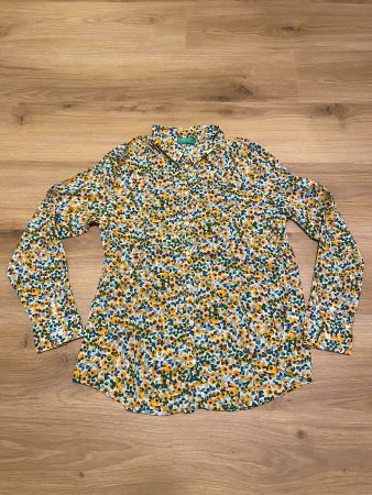 Chemise à fleures coloré manches longues
