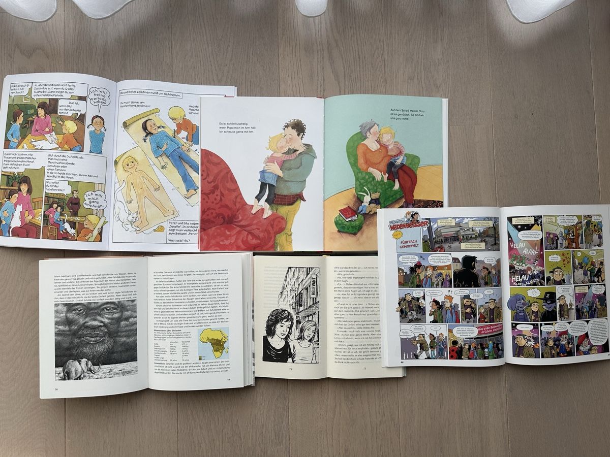 Libri: Set mit Peter, Ida und Minimum und Mein Körper gehört mir – Usato da Zürich venduto da Marty76 1