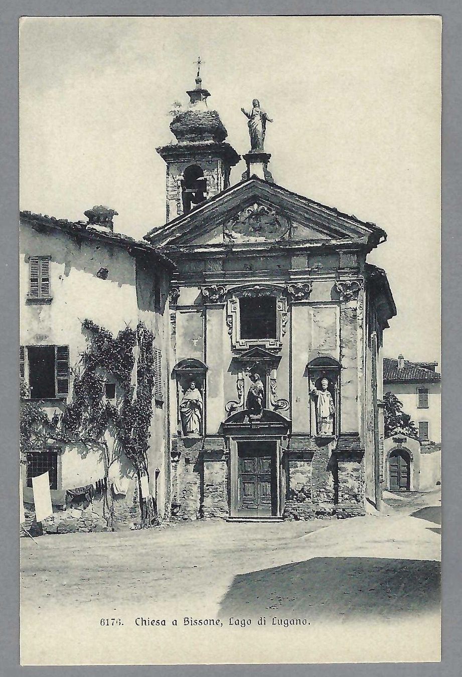 Cartoline postali: BISSONE, *, CHIESA A BISSONE – Usato da Pura venduto da ulisse1957