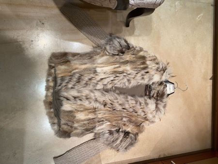 Roberto Cavalli Pelz Mantel