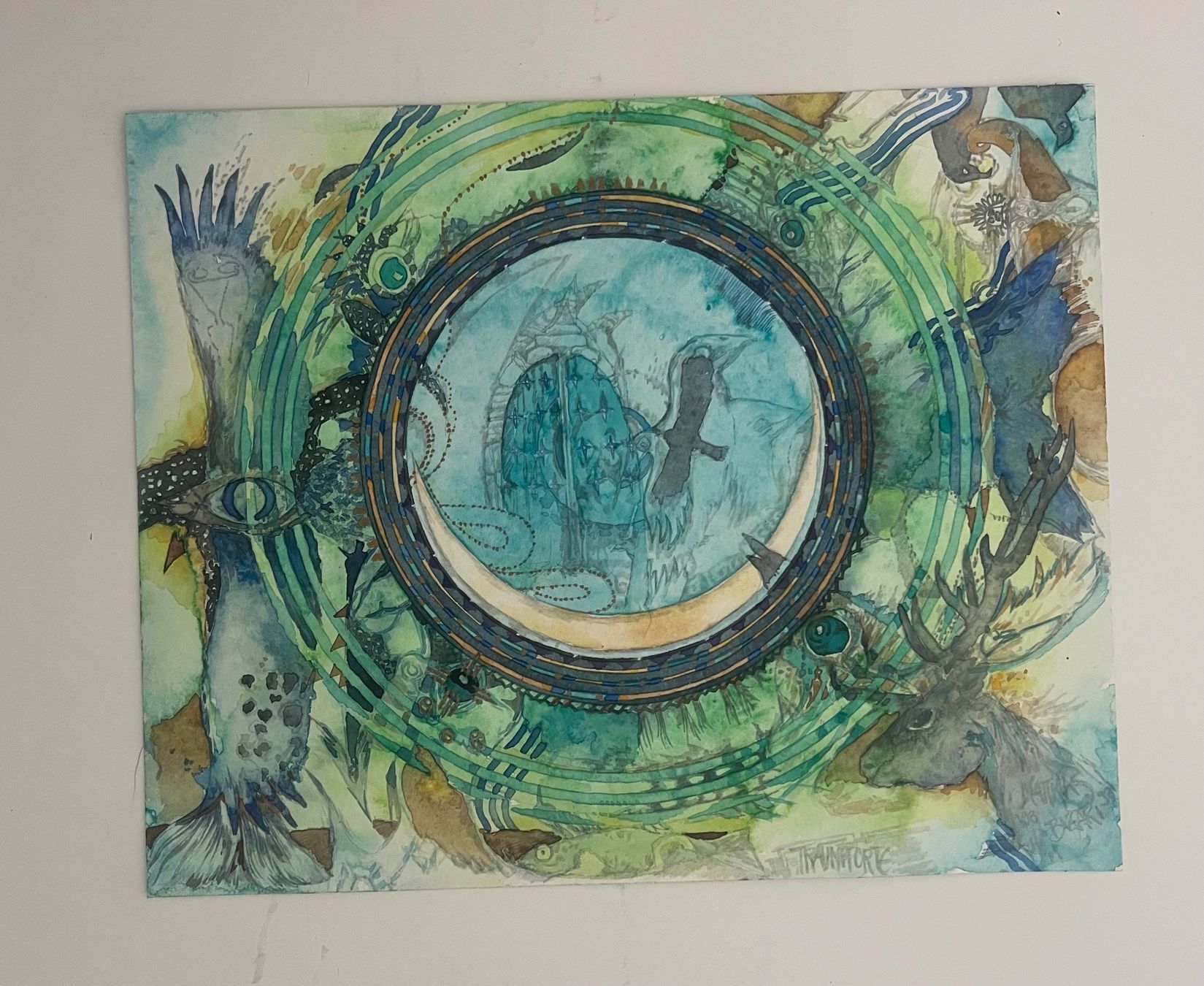 Dipinti: Matthias Bugari, Originalbild – Usato da Rain venduto da daVinci3000