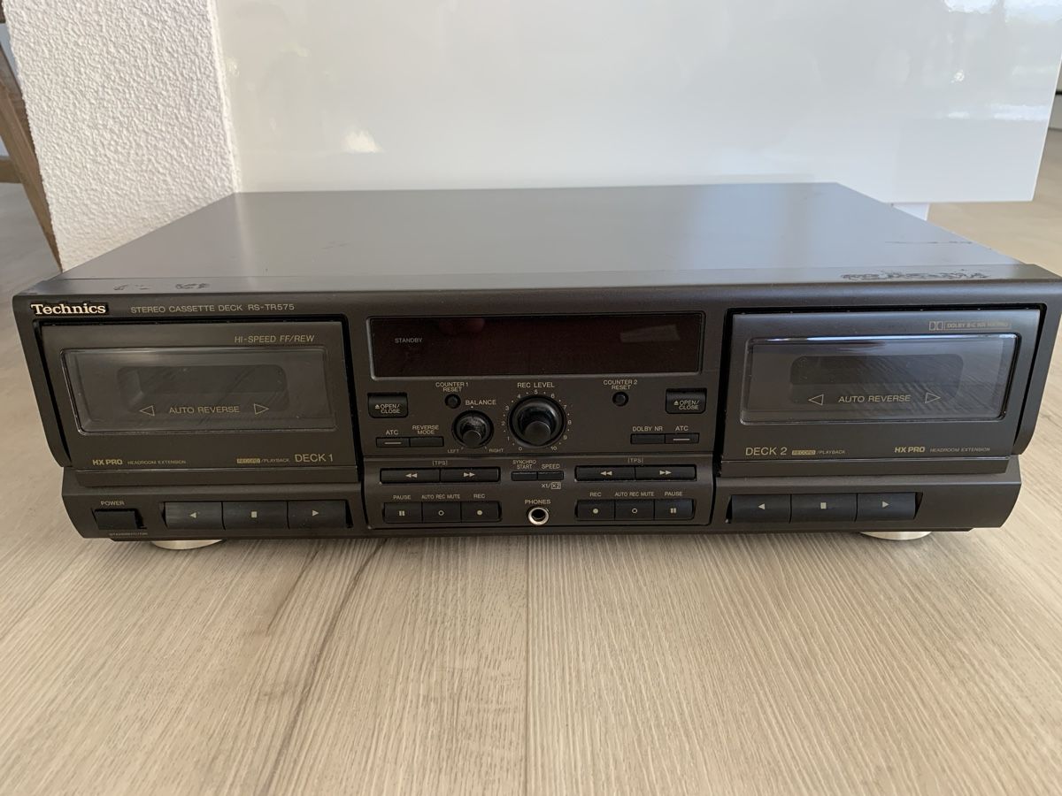 Technics Registratori: Technics RS-TR575 Tape Deck #2 – Usato da Fraubrunnen venduto da Hypernova