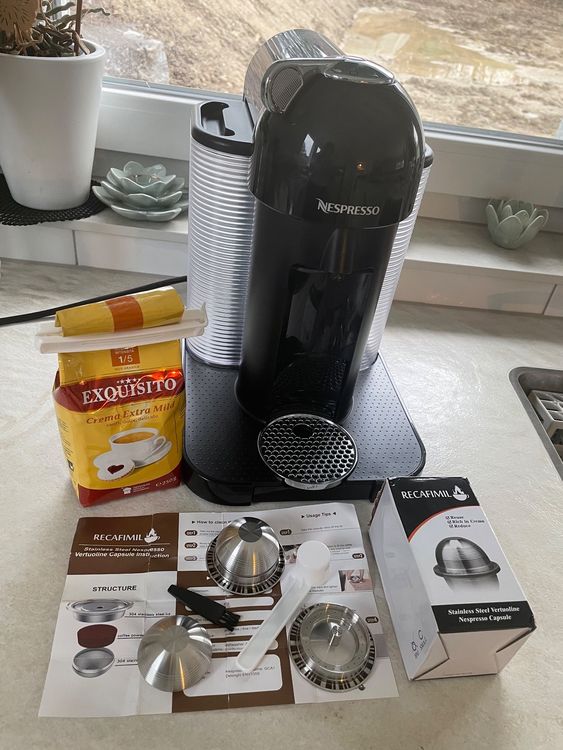 Edelstahl Kaffeefilter 51 Mm – Für Siebträger, Einlagig, Wiederverwendbar, Passt Für Viele Kaffeemaschinen