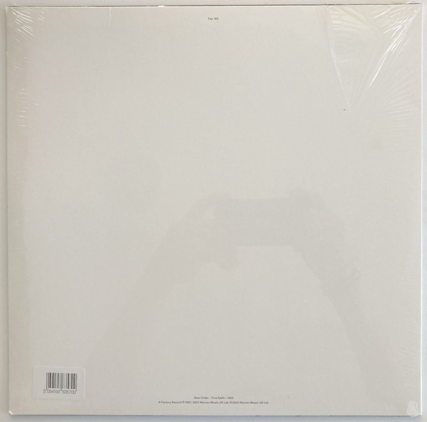 Vinyles: NEW ORDER - TRUE FAITH – Neuf avec emballage d'origine à Bottens par hotter-than-hell 1