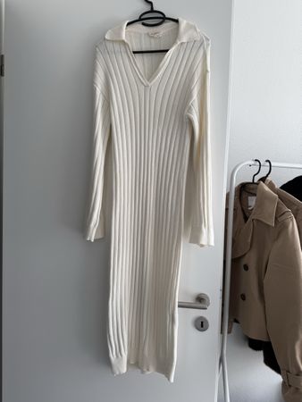 Le Capsule Strickkleid, creme, Gr. S – perfekt für Herbst!
