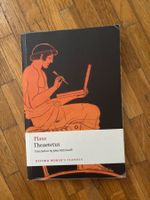 Plato Theaetetus Oxford World's Classics Paperback Book