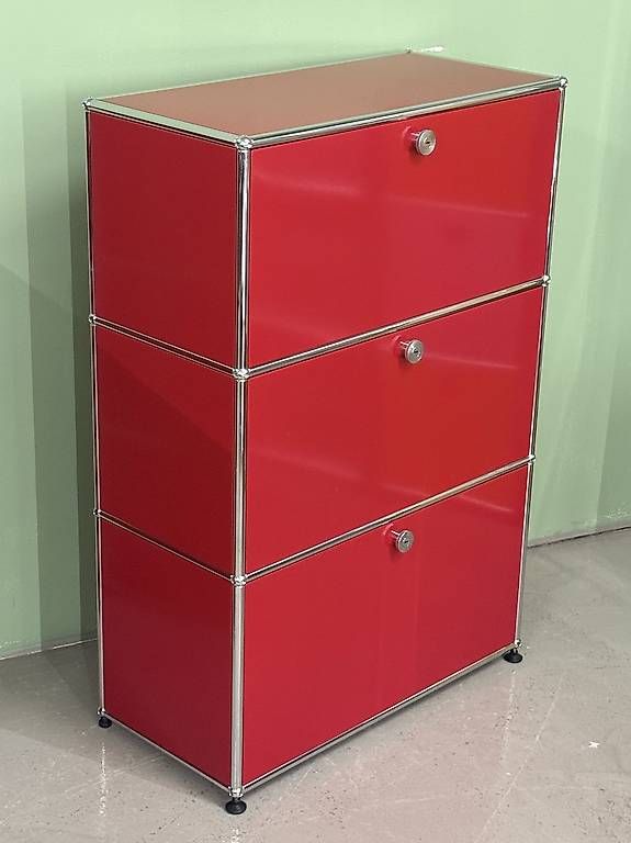 Scaffali: USM Haller Highboard rubinrot. – Usato da Glattbrugg venduto da q-aderdesign 2