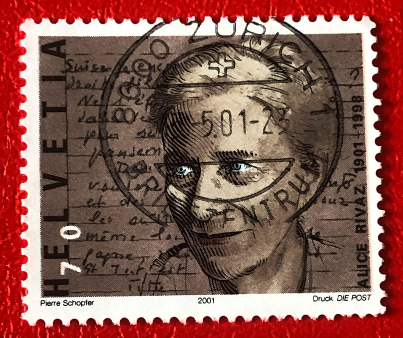 Tutti i francobolli: Nr.1015 mit Stempel  Zürich – Usato da Aarau venduto da Billa007
