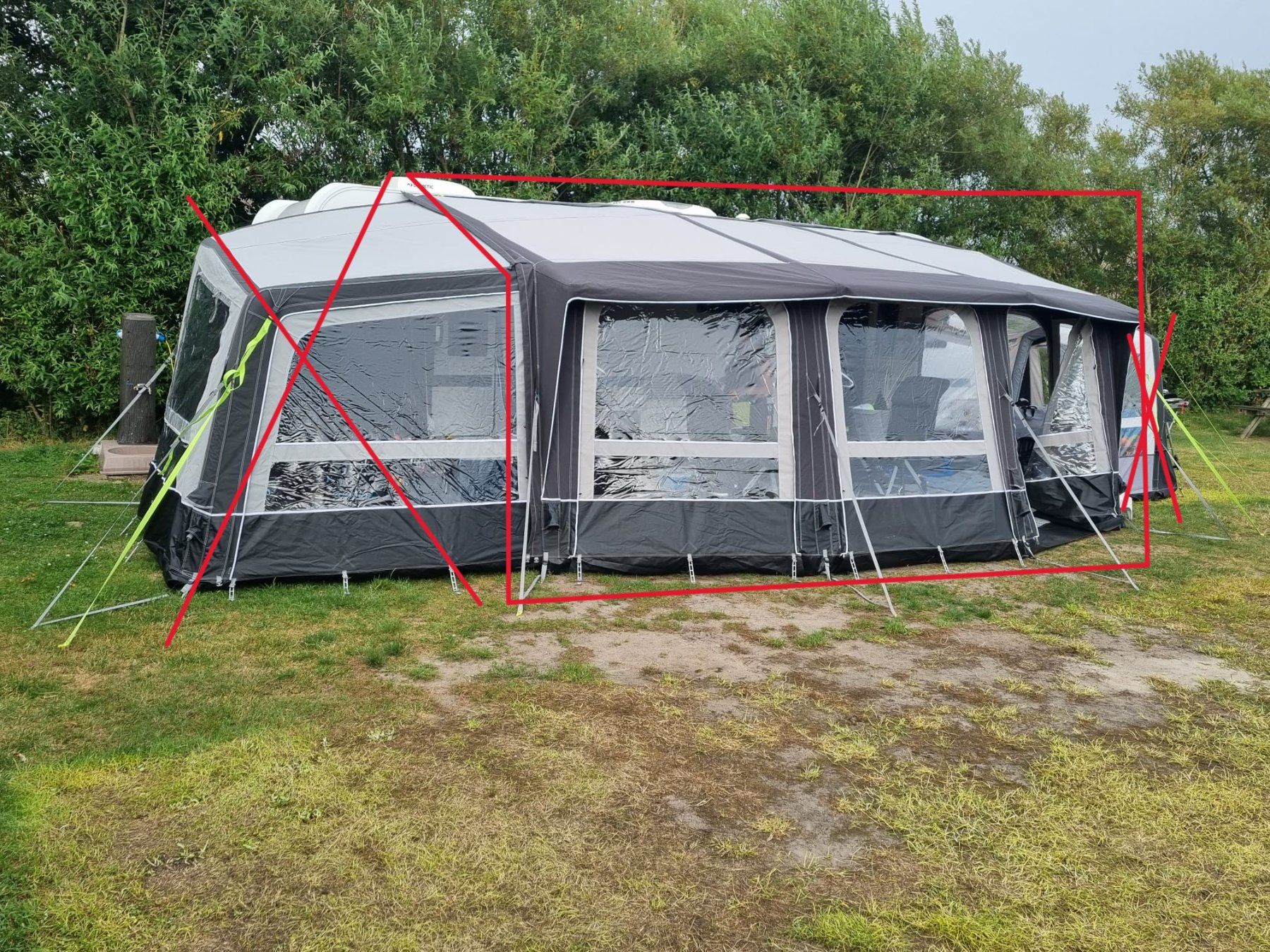 Dometic Vorzelte & Markisen: Camping Luftvorzelt XXL von Dometic. Typ 500s – Gebraucht aus Gommiswald von Sottotone 1