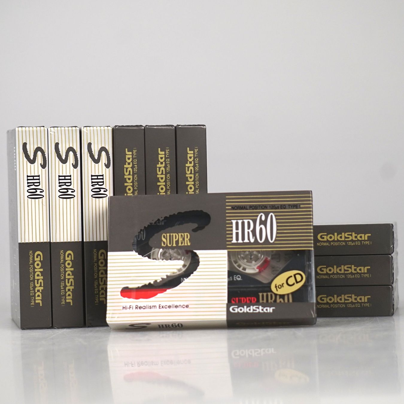 Musicassette: GoldStar Super HR60 Audiokassetten – Usato da Volketswil venduto da brockipfannenstil