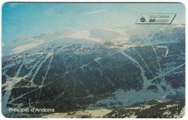 Telefonkarte Andorra AND-086 Gebirgslandschaft
