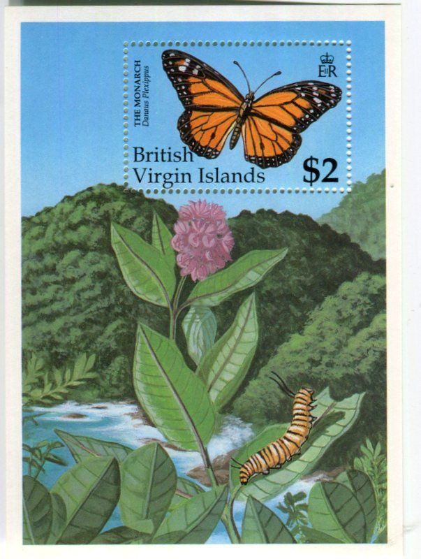 Alle Briefmarken: Block "Schmetterlinge". Britische Jungferninseln – Neu und originalverpackt aus Basel von Butsch5