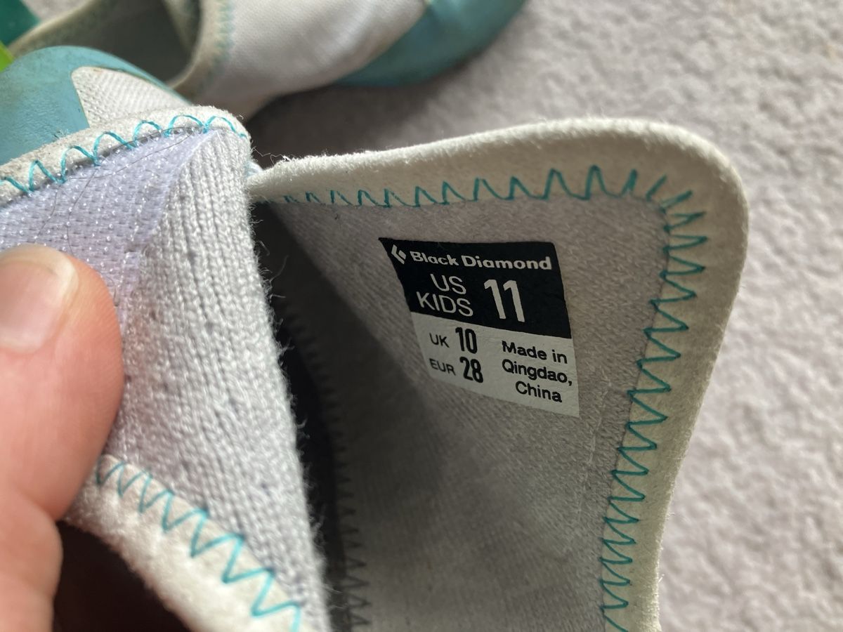 Black Diamond Schuhe für Jungen: Kletterfinken, Gr. 27/28 – Gebraucht aus Biel/Bienne von pantiger 2