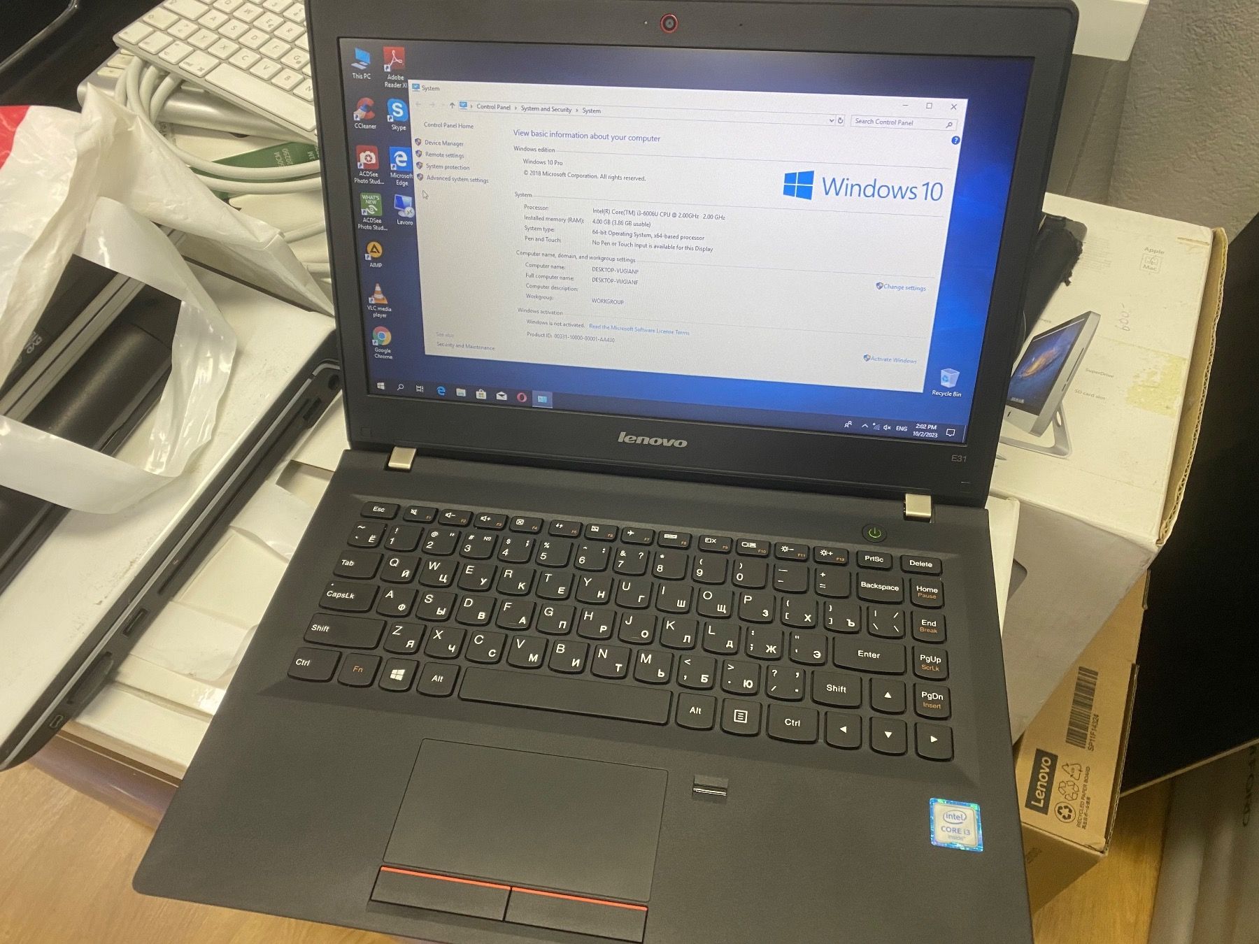 Lenovo Notebooks: Lenovo E31-80 laptop – Gebraucht aus Zürich von Tavares2077