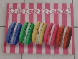 Leinwandbild Macarons 40 x 30