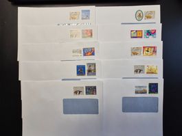 Vorfrankierte Couvert C5 für B Post, assortiert, à 10Stk.