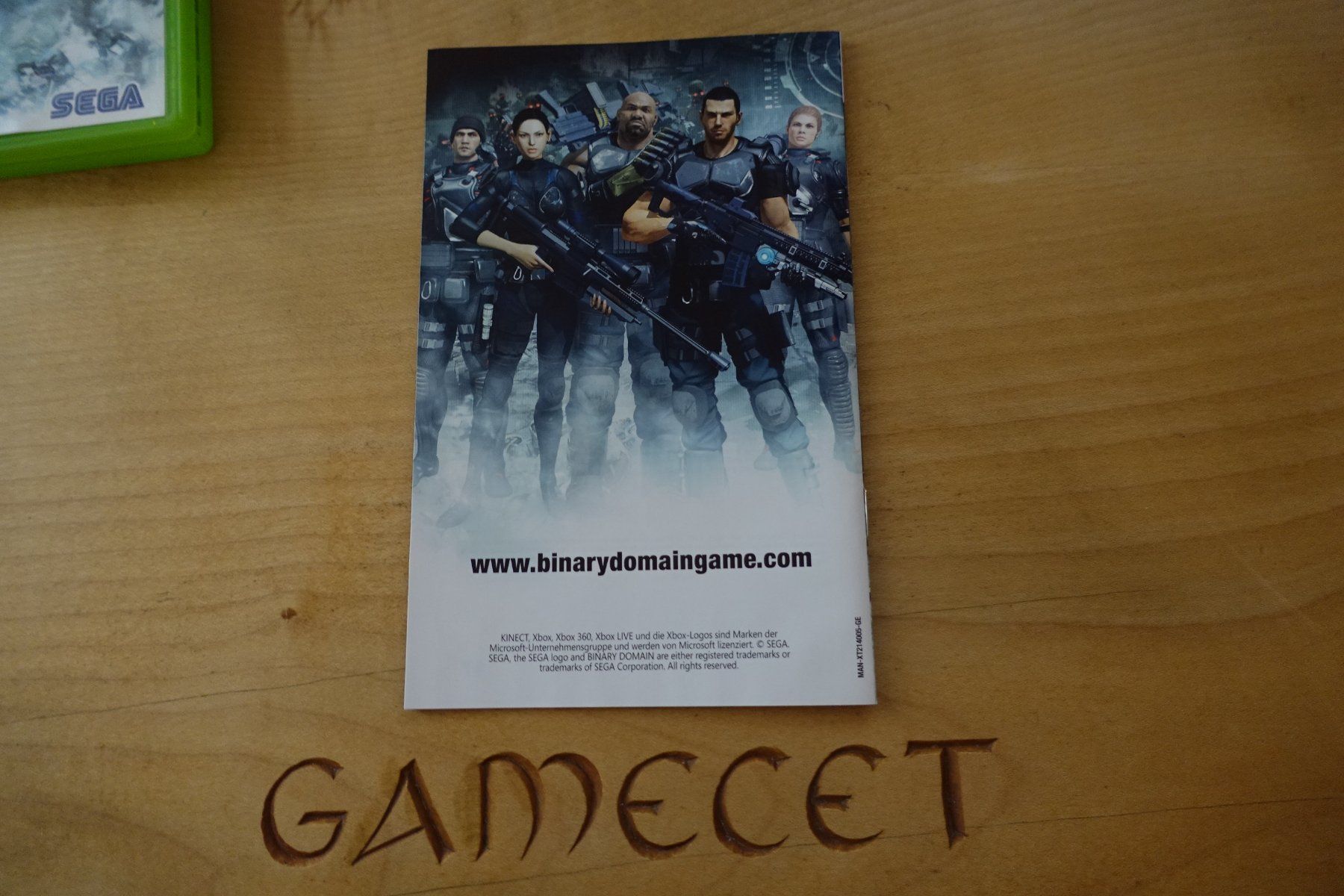 Microsoft Giochi: Binary Domain – Usato da Steinach venduto da Gamecet 5