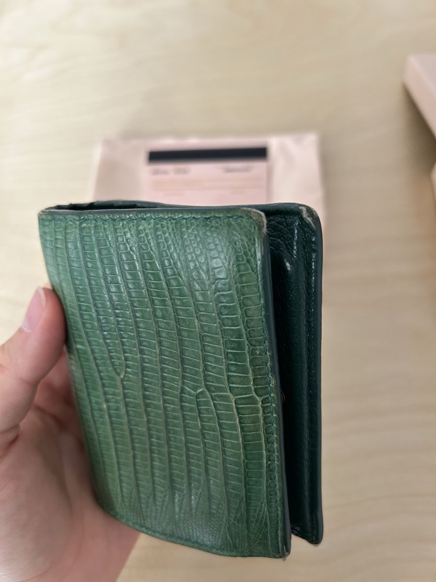 Miu Miu Portemonnaies: Porte monnaie Miu Miu vert émeraude  – D'occasion à Lausanne par liu7 6