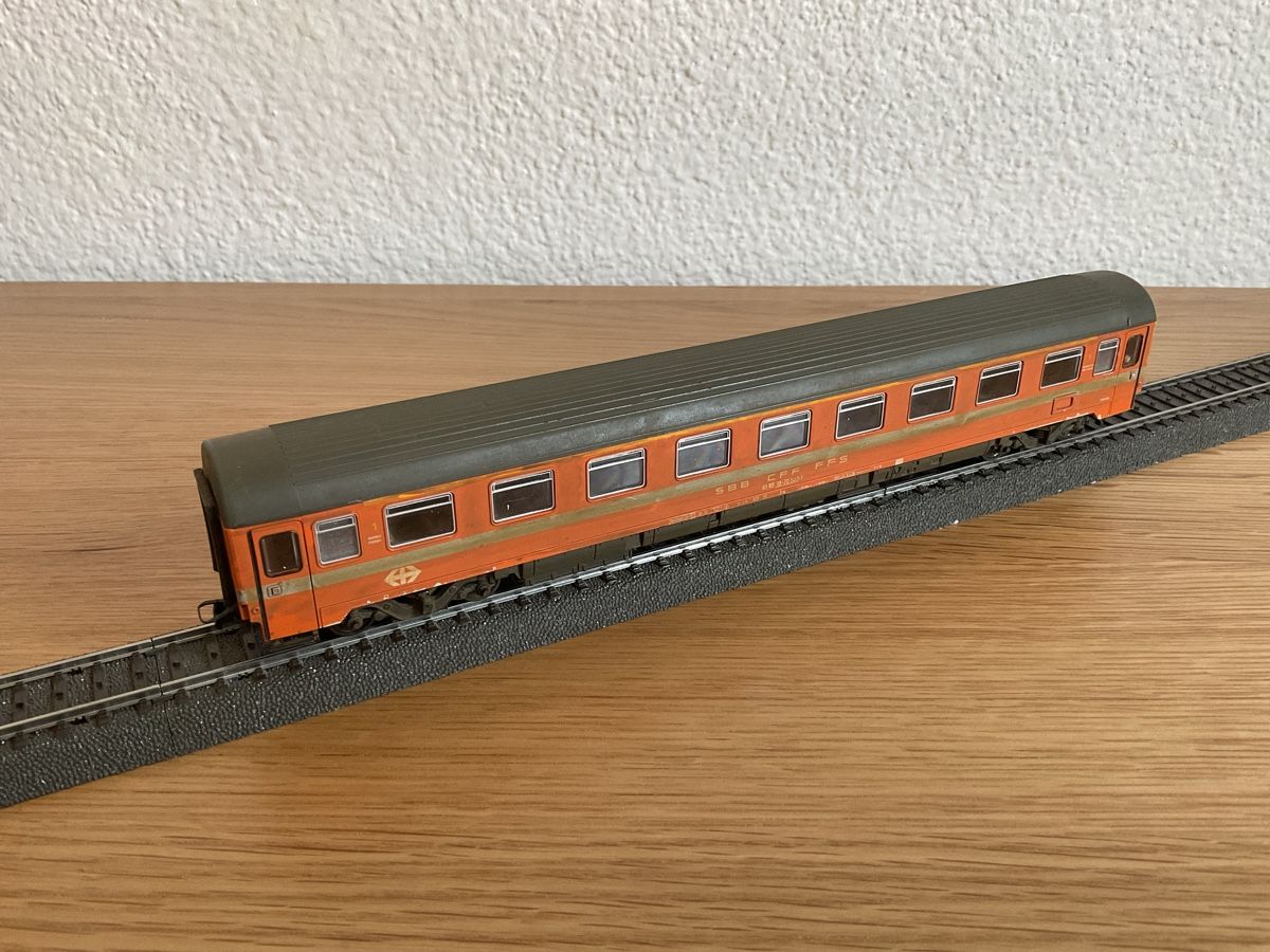 Roco Modellini di ferrovie: Eurofima Am der SBB gealtert – Usato da Winterthur venduto da Whitefish 1