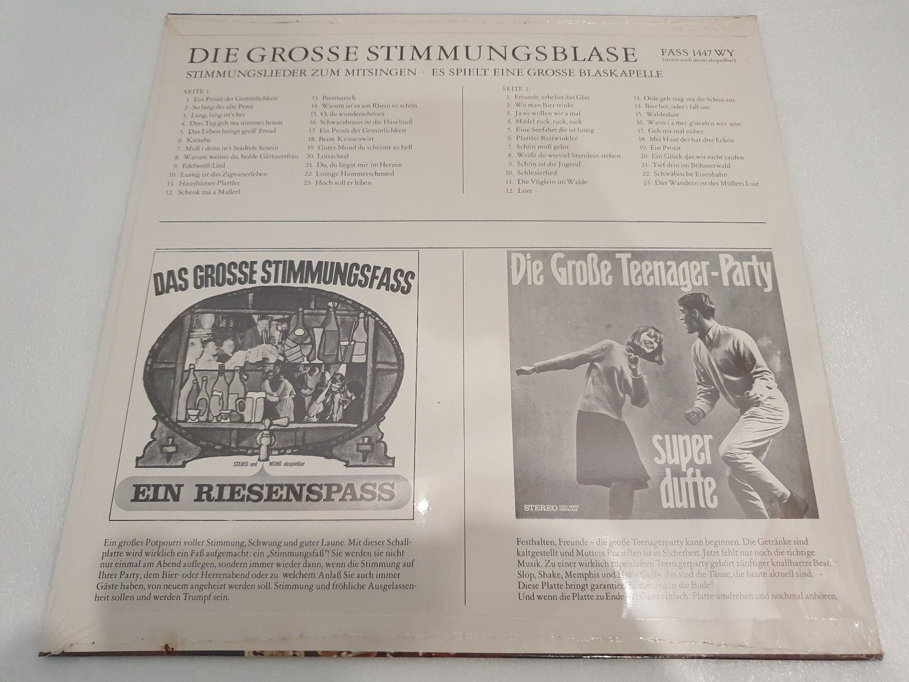 Dischi in vinile: Die Grosse Stimmungsblase – Nuovo e nell'imballaggio originale da Uster venduto da Vinyl-Leidenschaft 1