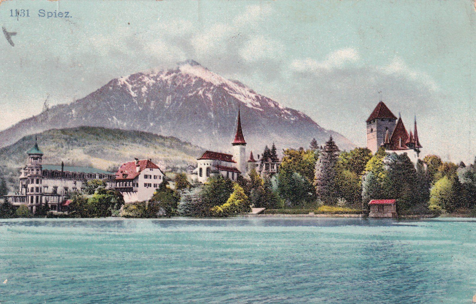 Cartoline postali: Spiez N° 1131  1915 – Usato da Cormoret venduto da Pascalll2001