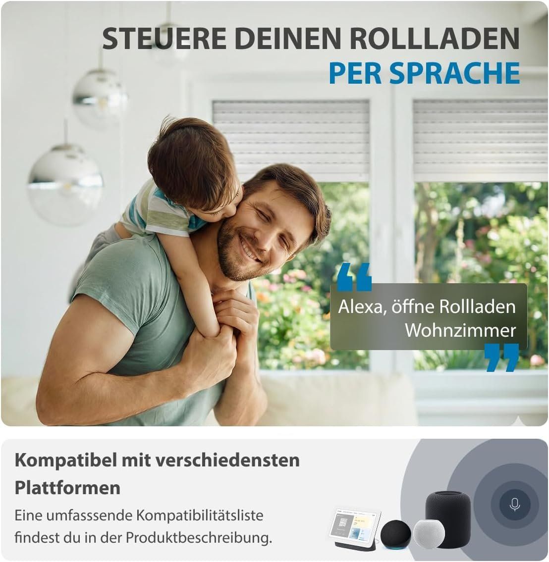 Tende da sole: Smart Gurtwickler Matter Rollladen Alexa – Nuovo e nell'imballaggio originale da Suhr venduto da SchnapperCH 6
