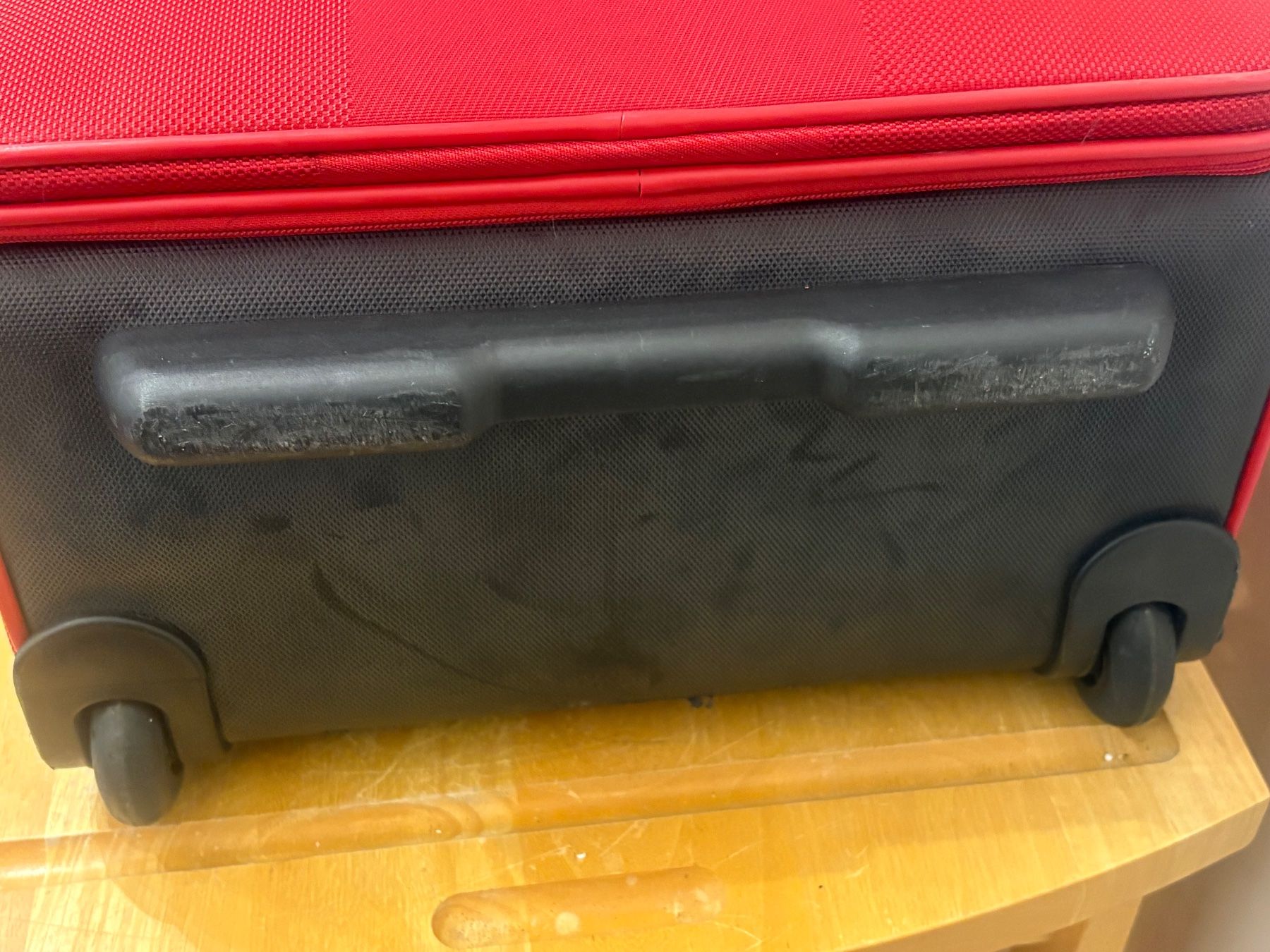 Valigie: Rollkoffer rot Marke Static gebrauchter Zustand – Usato da Frick venduto da Rukki 4