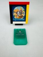 Playstation 1 PSX  PS1 original Memory Card Trans. Green