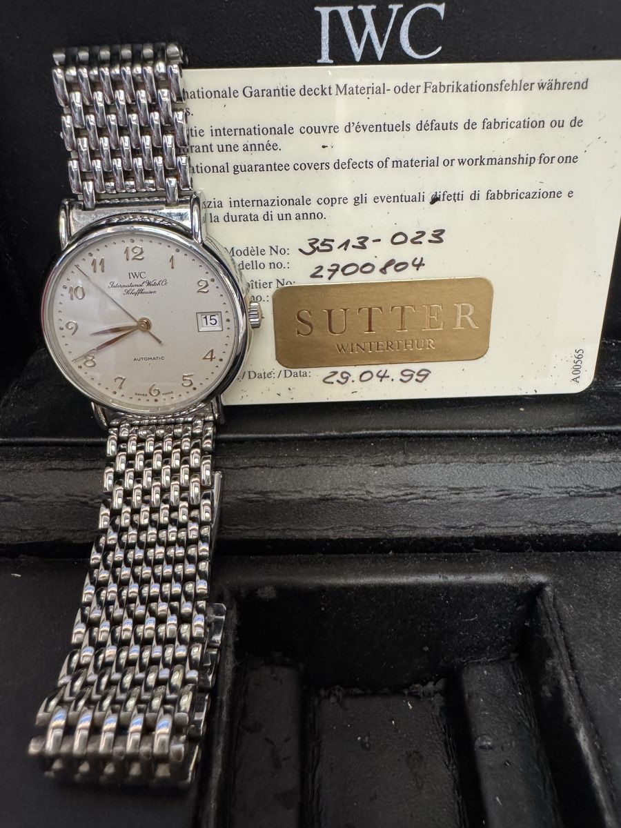 IWC Orologi: IWC, Herrenuhr Automatik – Usato da Montévraz venduto da W1965 1