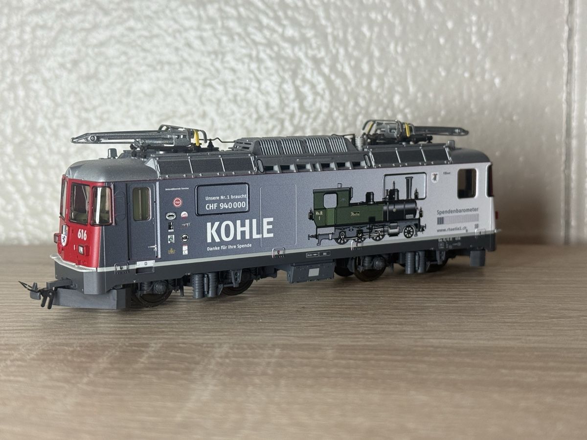 Bemo Trains électriques: Bemo RhB Ge 4/4 II 616 – D'occasion à Thusis par Jasmin1991995 1