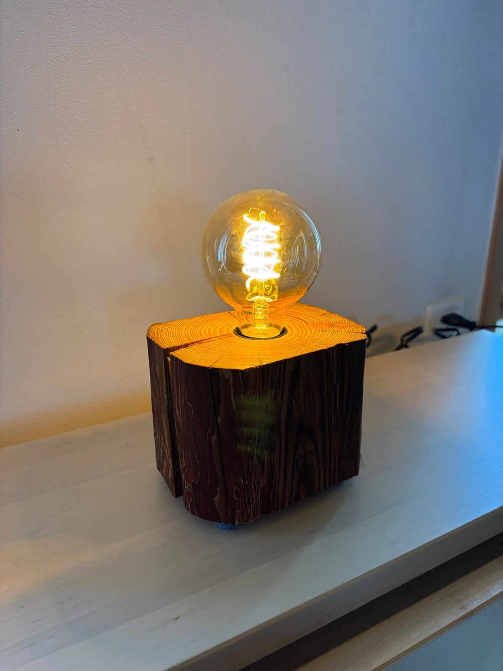 Lampade: Altholzlampe rustikal / DIY-Lampe / Nr 3 – Nuovo (secondo la descrizione) da Flawil venduto da lukas002 1
