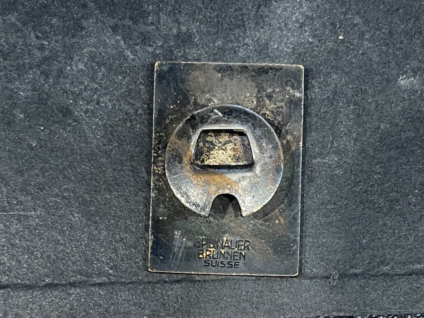 Basler Placchette & Badge: Abzeichen Feuerschützen Basel – Usato da Muttenz venduto da Bhuebi 1