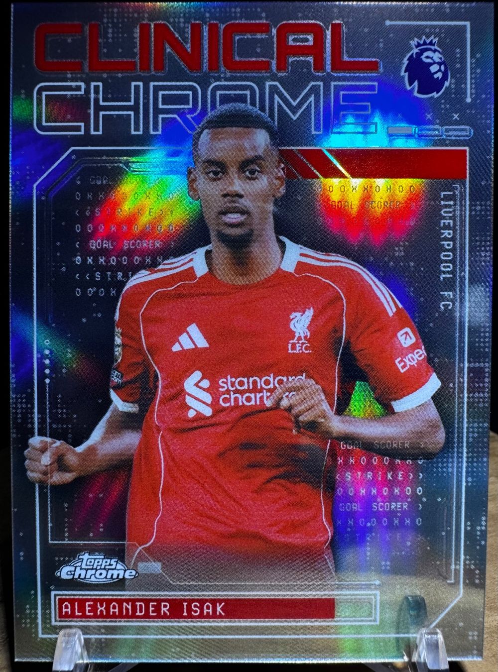 Topps Cartes à collectionner: 25-26 Topps Chrome EPL Alexander Isak Clinical Chrome Insert – D'occasion à Reconvilier par Cardito