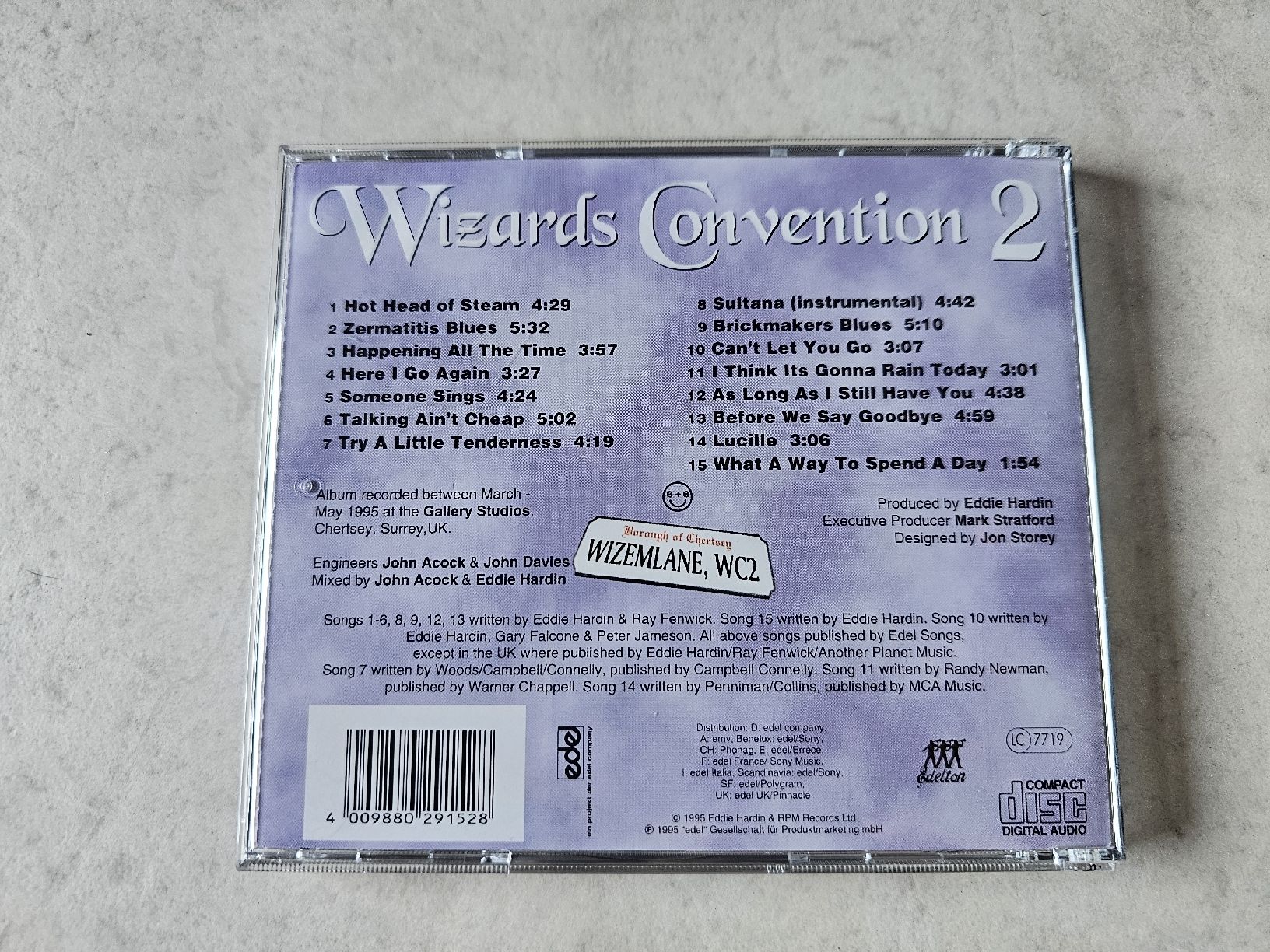 CD: Wizards Convention 2  -  Eddie Hardin – Usato da Schneisingen venduto da backstore24 1