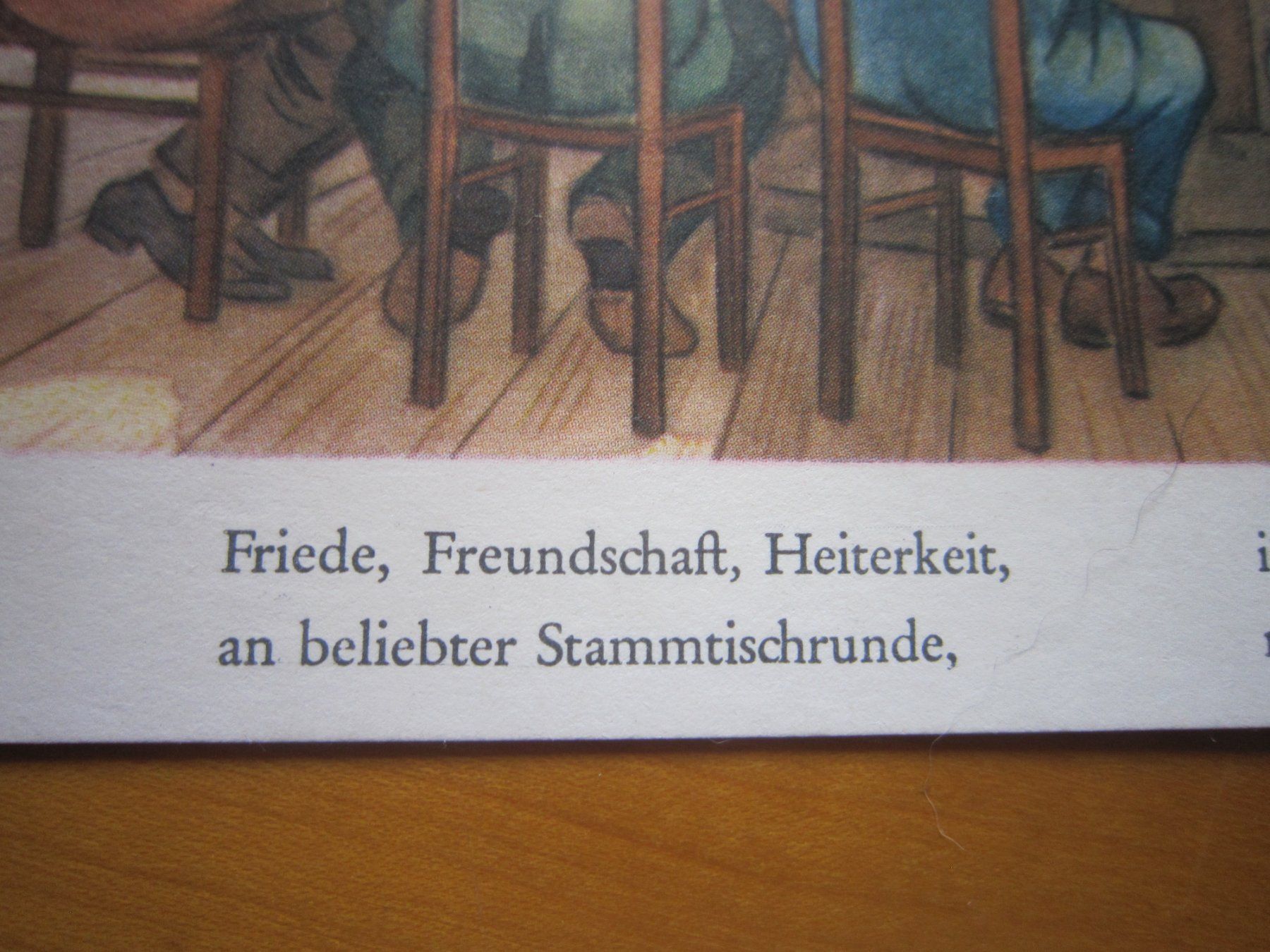 Cartes postales: No 17 schöne POstkarte Stammtisch – D'occasion à Gordola par Polentaefung 1