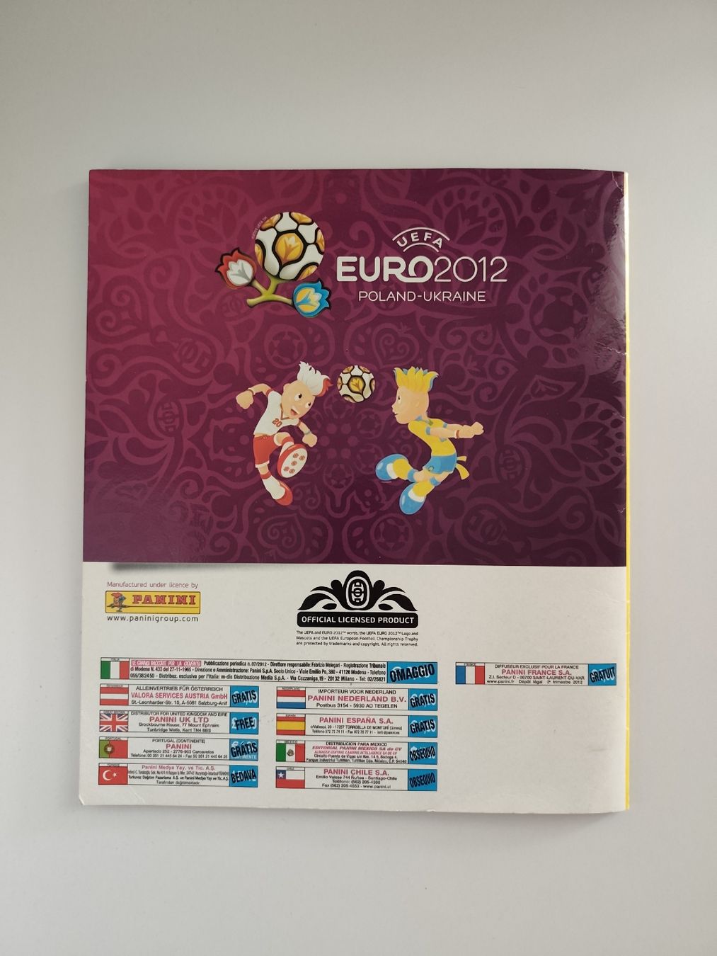 Panini Album: Panini Album EM 2012 komplett  – Usato da Kreuzlingen venduto da m0ritz.sch 5