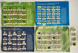 Coop - 4 volle Sammelkarten - nur 1x "GROSSER SAMMELSPASS" !