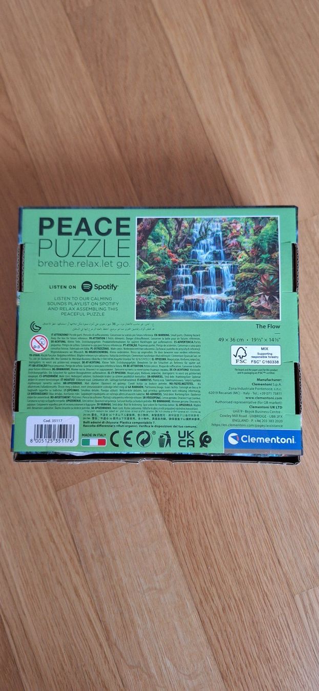 Clementoni Puzzle: Clementoni, puzzle, chute d'eau 500pcs. – Nuovo (secondo la descrizione) da Lussery-Villars venduto da pousinete02 1