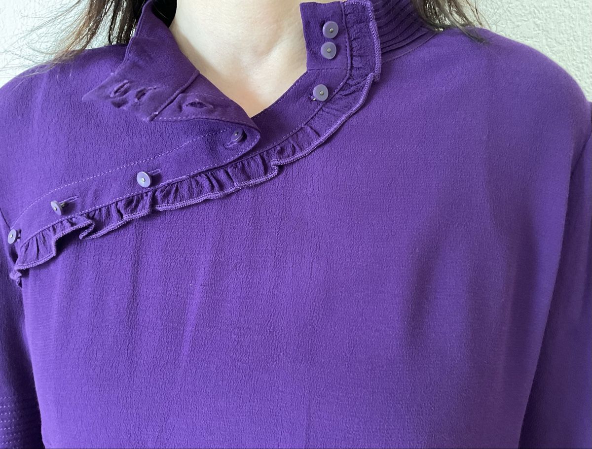 Ba&Sh Camicette: ba&sh top violet foncé – Nuovo e nell'imballaggio originale da Corseaux venduto da Mililaforet75 1