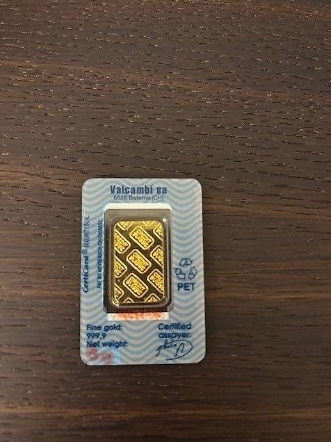 Metalli preziosi: Barra in oro 999,  5 gr  – Usato da Porza venduto da Marti24