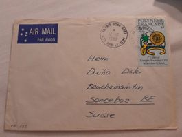 Enveloppe Polynésie Vaitape 12.10.1982