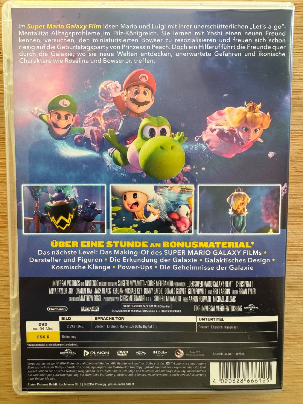 Tutti i DVDs: Mario Galaxy Film – Usato da Praden venduto da daf_py98 1
