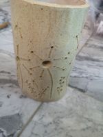 Kerzen Gefäss aus Ton