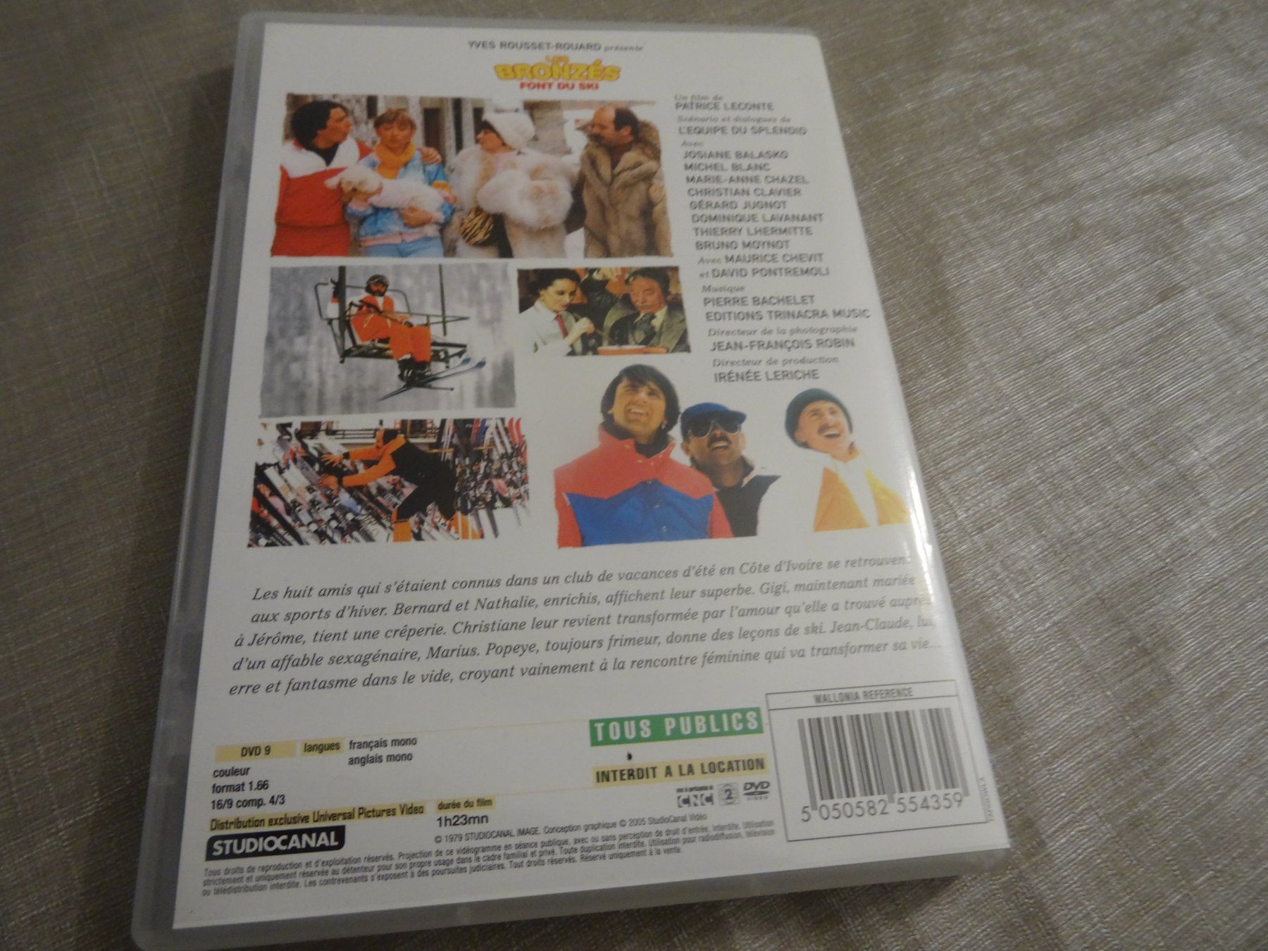 Tutti i DVDs: DVD "Les Bronzés font du ski"  FRANZÖSISCH / ENGLISCH – Usato da Olten venduto da Disc-Verkauf 2