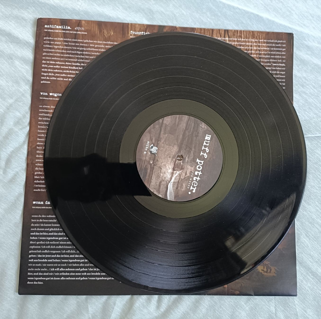 Vinyles: MUFF POTTER - Von Wegen LP – D'occasion à Luzern par cryptonic79 2