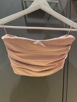 Altrosafarbenes Korsett von Zara, Gr. S
