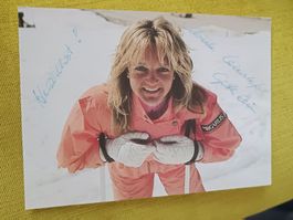 Christa Kinshofer - Ski - Handsigniert